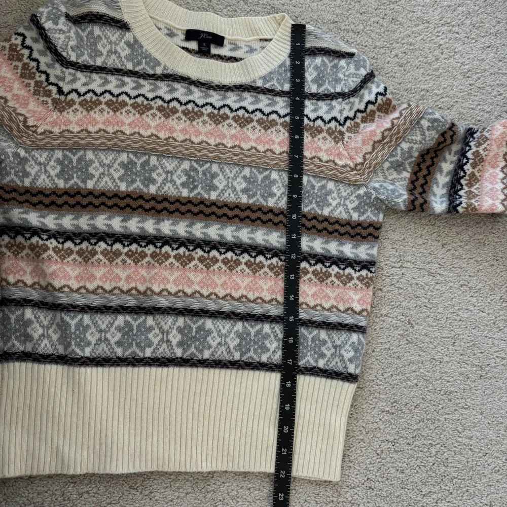 J. Crew Fairsisle Sweater